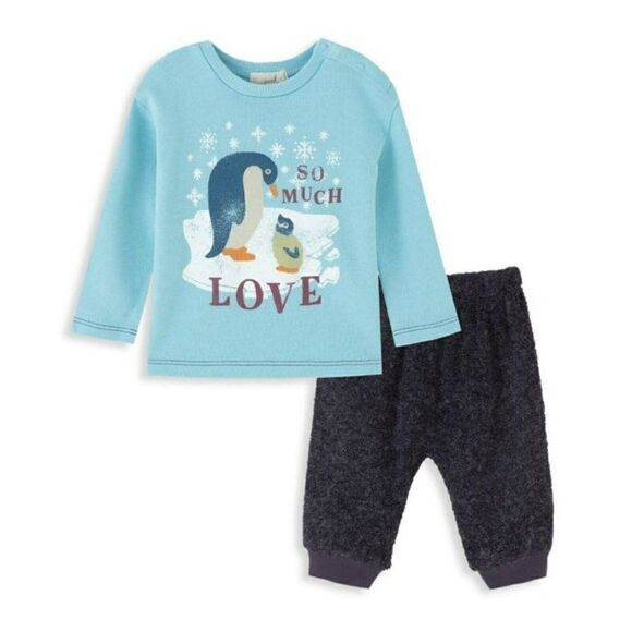 PEEK Baby Boys 18 - 24Mth Marco 2-Piece So Much Love Sweatshirt & Jogger Set $52 - Picture 1 of 8